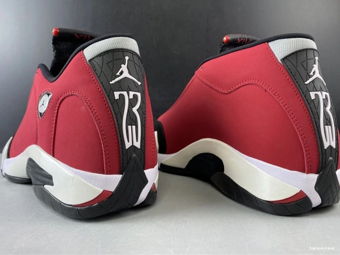 HYPE RETRO JORDAN 14 AIR RED TORO 487471-006 GYM 0710